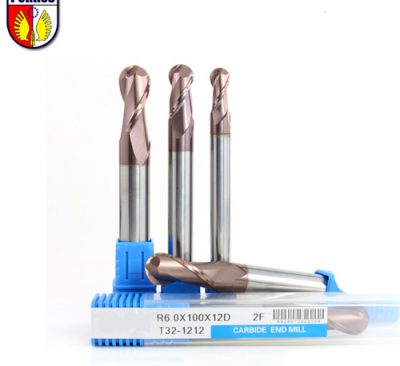 HRC 50 Ball End Mills, 75-150mm Overall Length