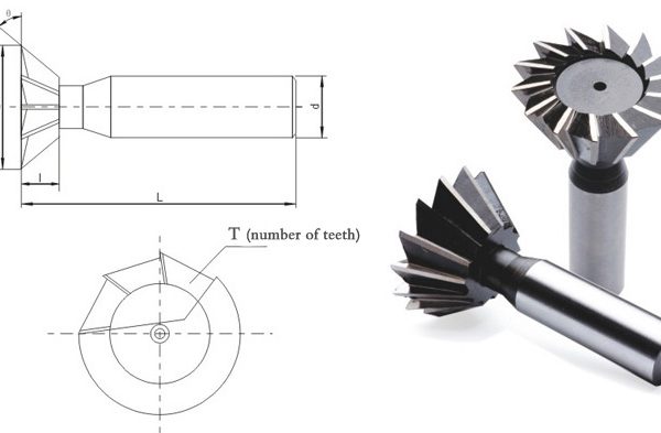 45 Degree Dovetail Cutters, 12-16mm Shank Diameter